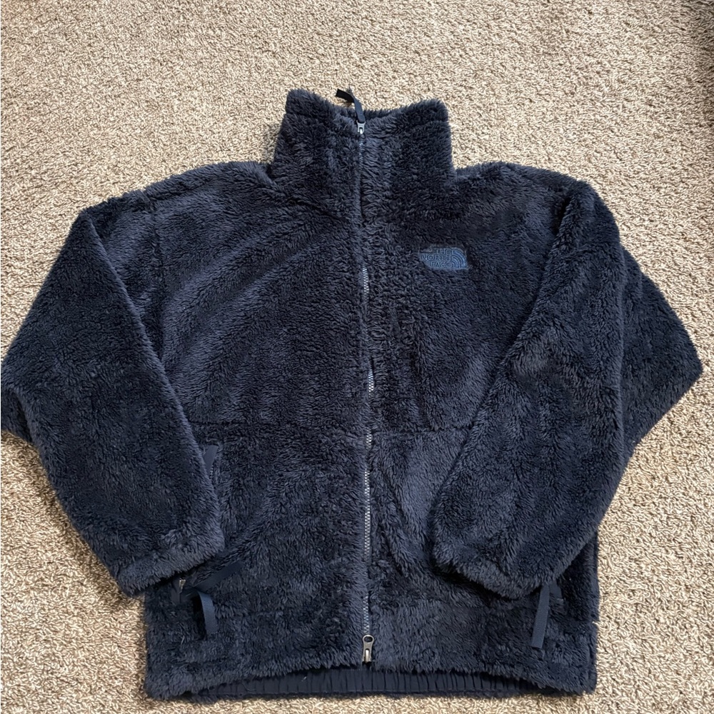 The North Face Women's Plush Fleece Jacket in Deep Purple